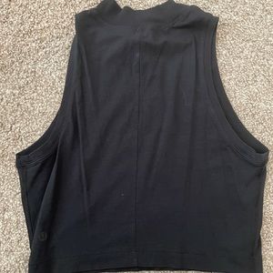 Lululemon high neck crop tank
